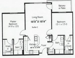 Floor Plans Available at the Plaza